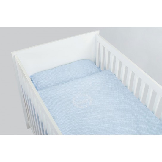 Sky-blue bed-linen "baby dream"