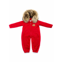 Rampers LAttante - Red (natural fur)