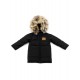 Jacket LAttante - Black / natural fur