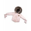 Children's Winter Jacket - Pink - Ecological Fur