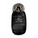 Everest sleeping bag - Black, Ecological Fur