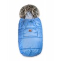 Everest sleeping bag - Blue, Ecological Fur