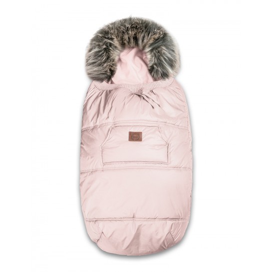 Baby sleeping bag for trolley and baby carriers - Powder