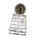 "London" Children's Vest, Ecological Fur - Gray