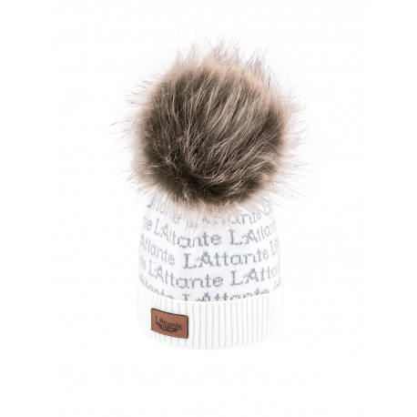 Hat Baby alpaca , natural fur