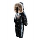 Jumpsuit LAttante - Black - natural fur