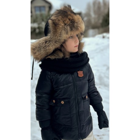 Winter Jacket - Limited Edition - Per Sempre , natural fur - deluxe