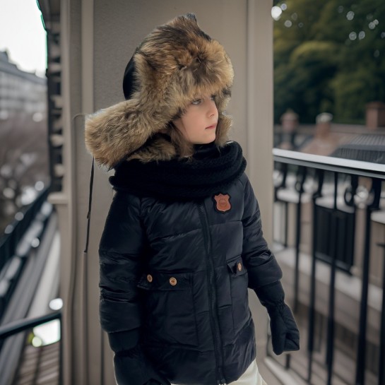 Winter Jacket - Limited Edition - Per Sempre , natural fur - deluxe