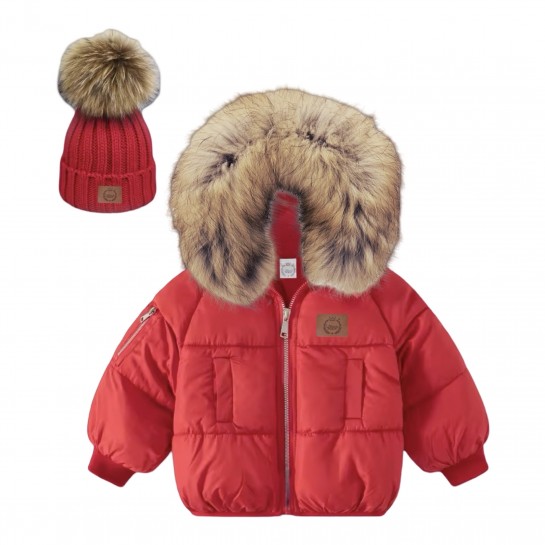 Winter Jacket - Limited Edition - Per Sempre , natural fur - deluxe