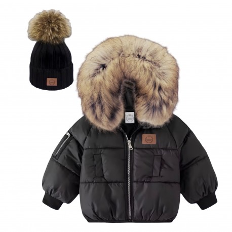 Winter Jacket - Limited Edition - Per Sempre , natural fur - deluxe