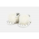 Moccasins "Sweet Hearts" White