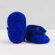 Sapphire moccasins