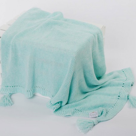 A scented blanket with the scent of mint